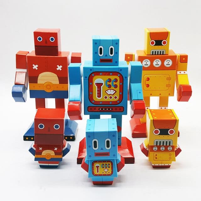 Paper Toy Teen_Bot